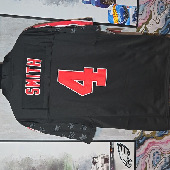 M Ohio State Buckeyes #4 Smith Black Alternate Jersey - Picture 5 of 8